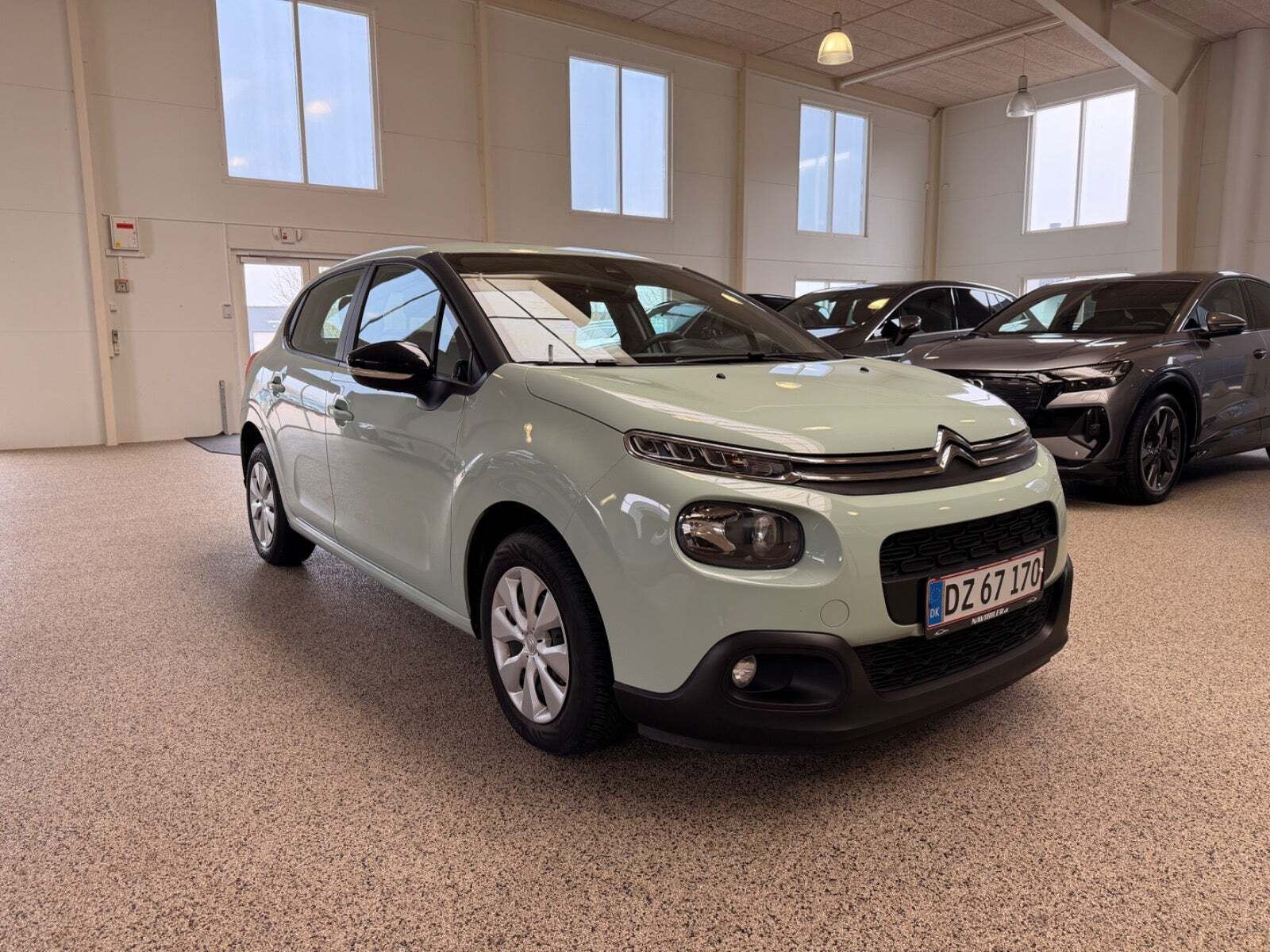 Grøn Citroën C3 fra 2017