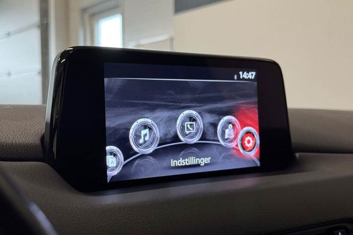 Rød Mazda CX-5 fra 2019