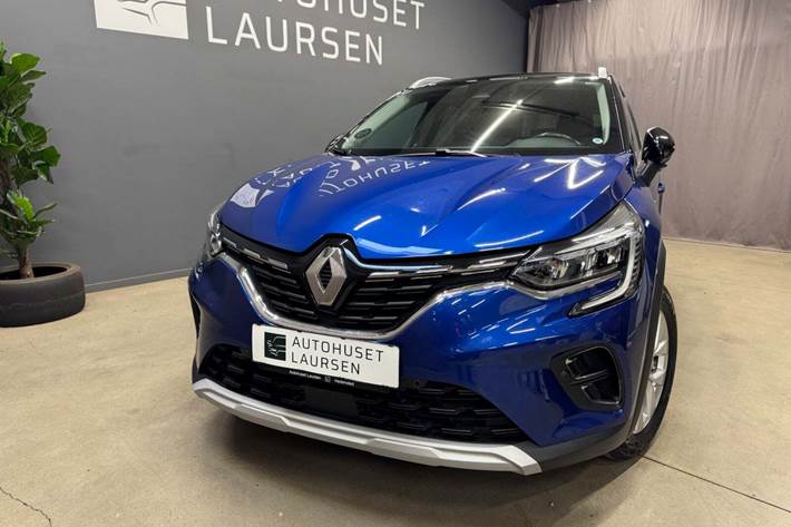 Blå Renault Captur fra 2020