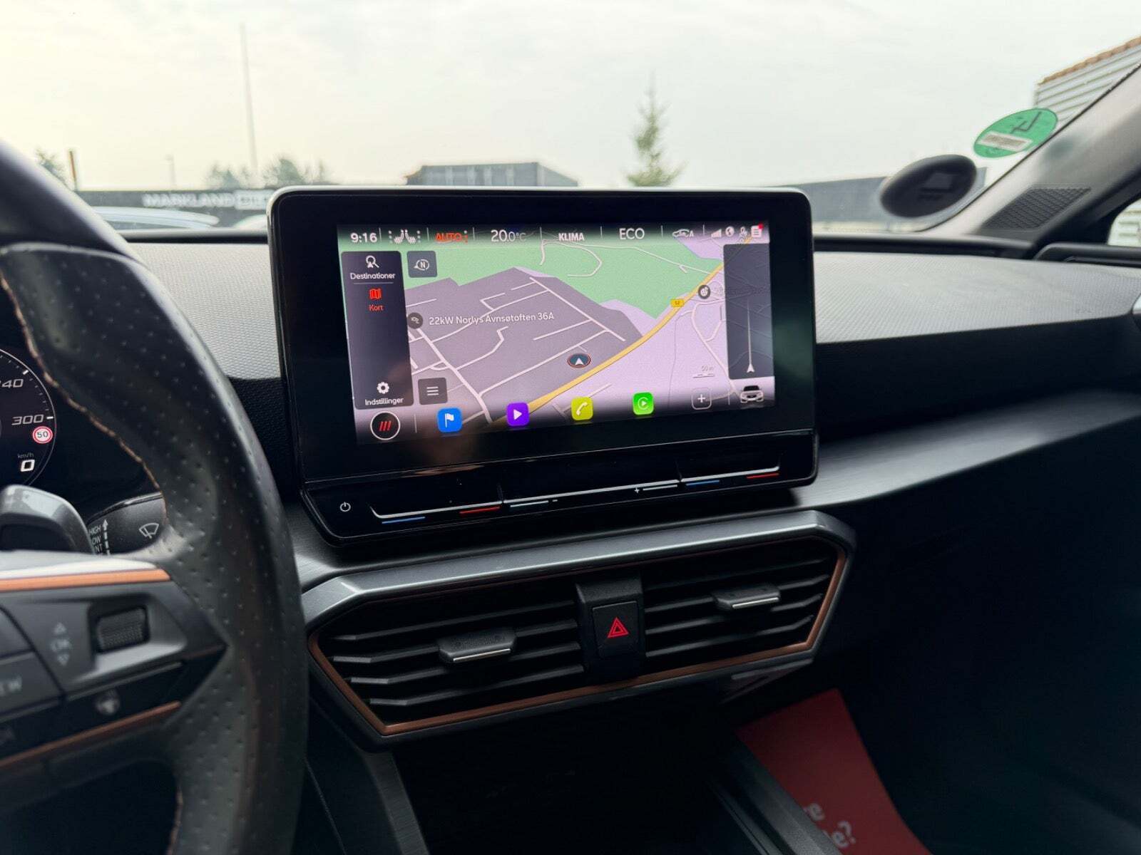 Grå Cupra Leon fra 2021