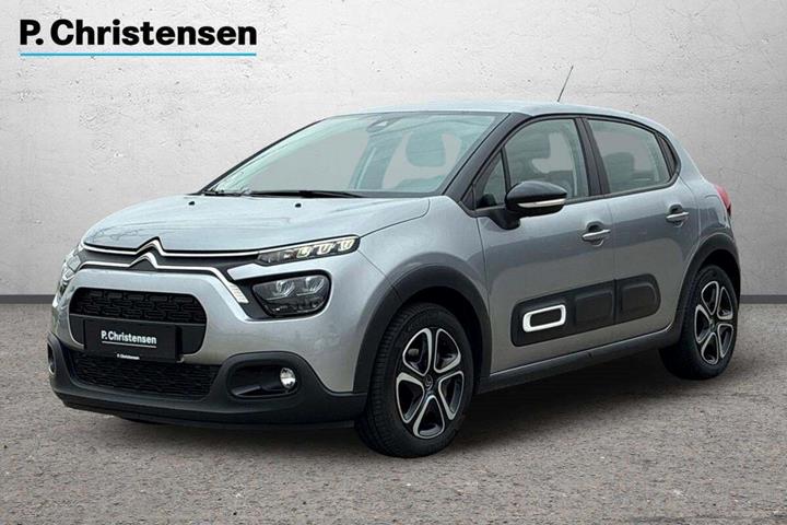 Sølv Citroën C3 fra 2024 set udefra