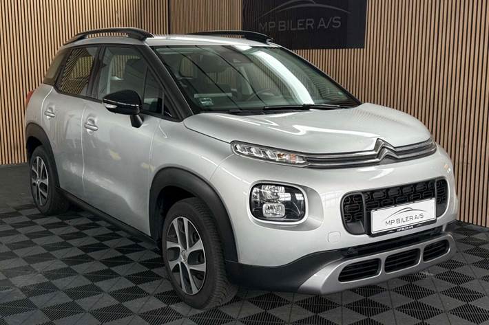 Sølv Citroën C3 Aircross fra 2018 set udefra