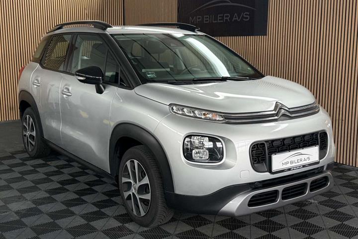 Sølv Citroën C3 Aircross fra 2018 set udefra