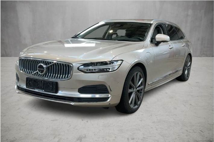 Grå Volvo V90 fra 2023