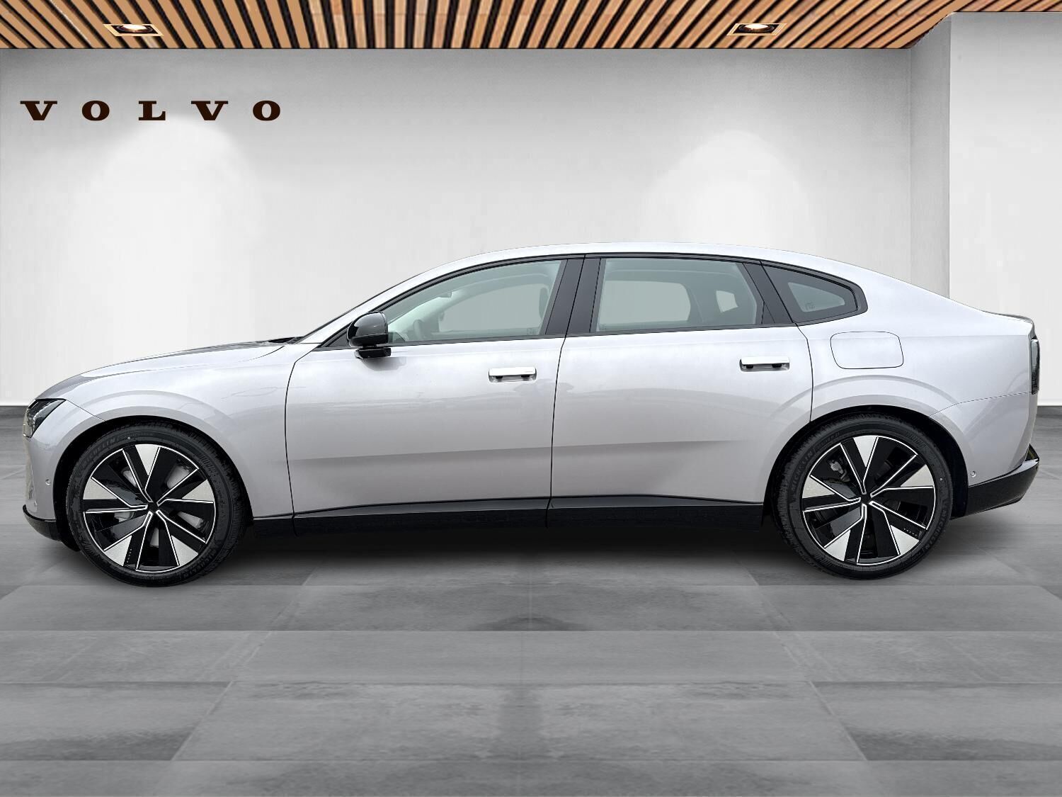 Grå Volvo ES90 fra 2026