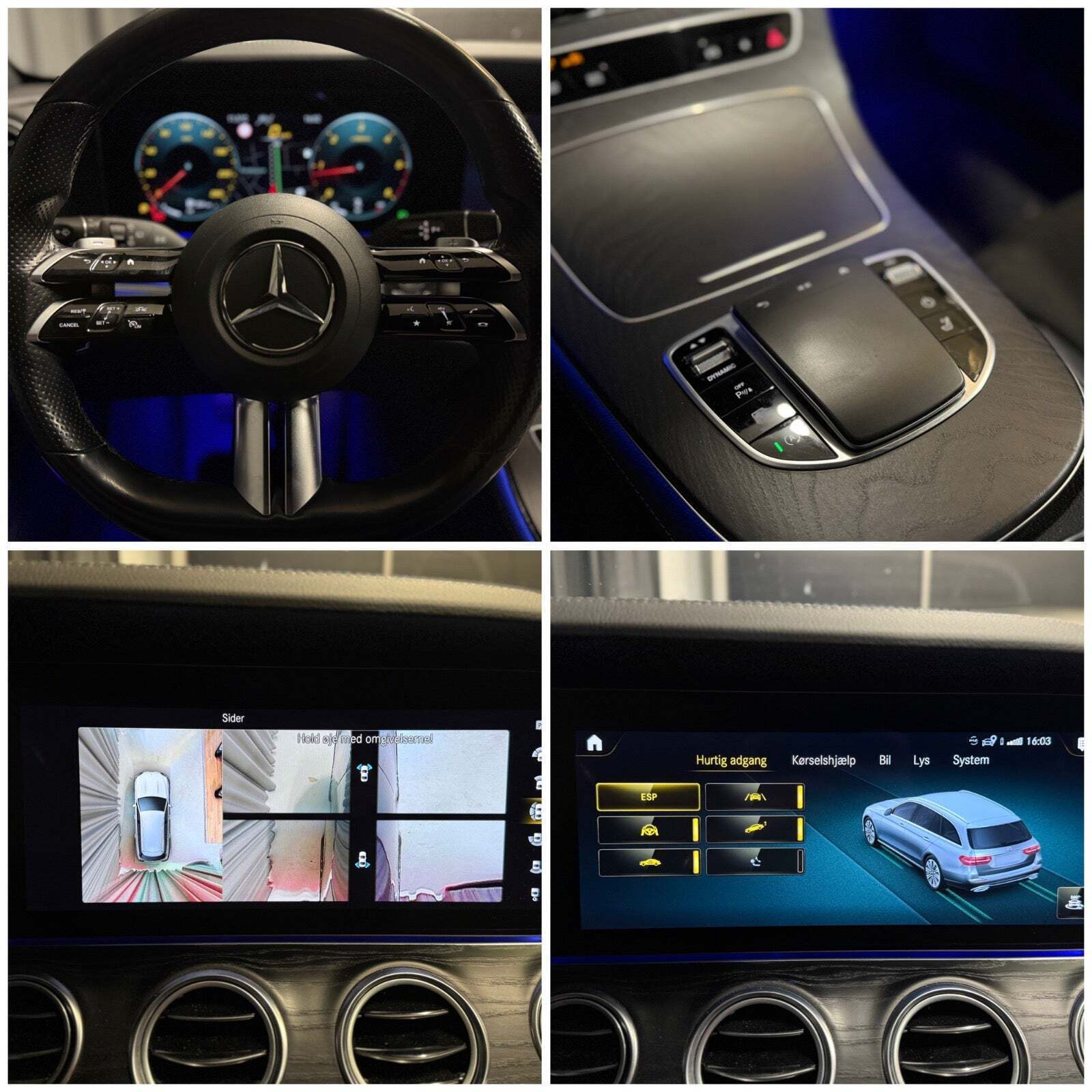 Mercedes E220 d 2,0 AMG Line stc. aut.