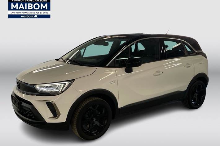 Hvid Opel Crossland fra 2023
