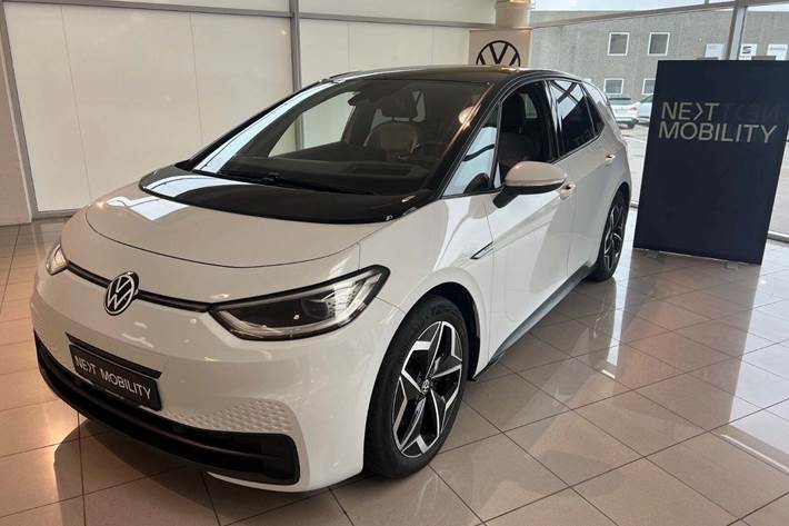 Hvid VW ID.3 fra 2021