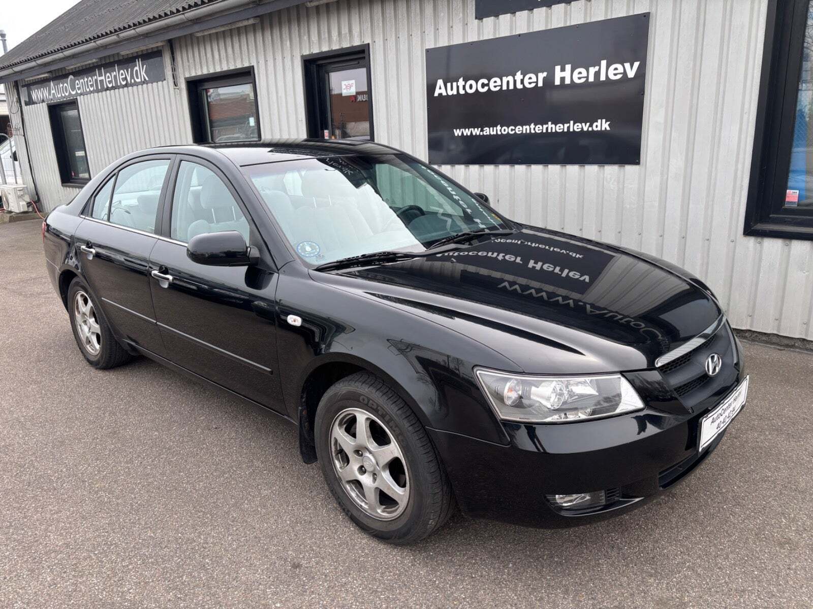 Sort Hyundai Sonata fra 2006