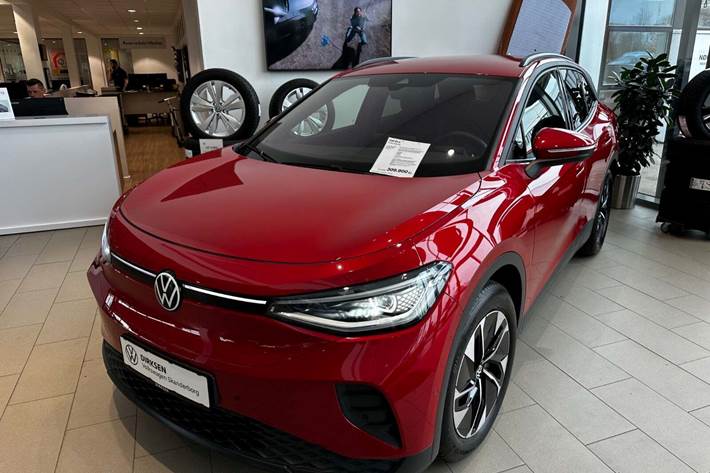 Rød VW ID.4 fra 2025