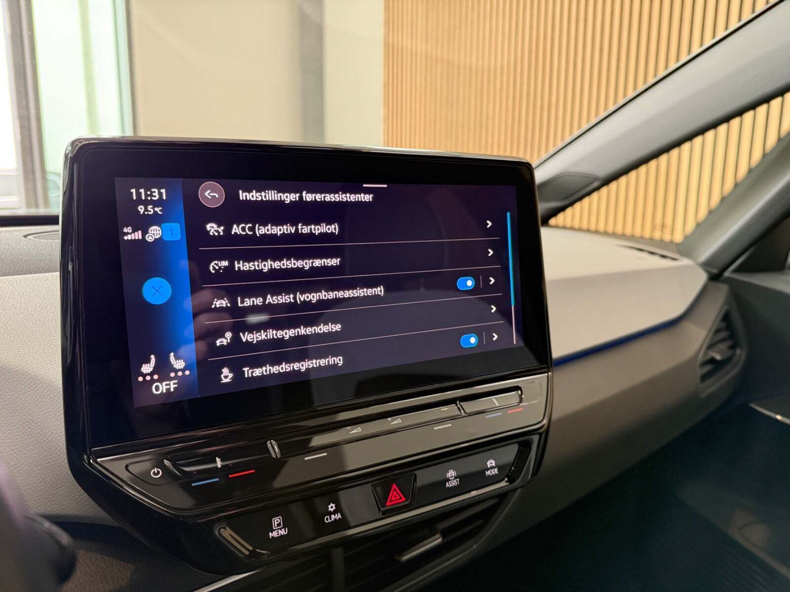 Grå VW ID.3 fra 2021