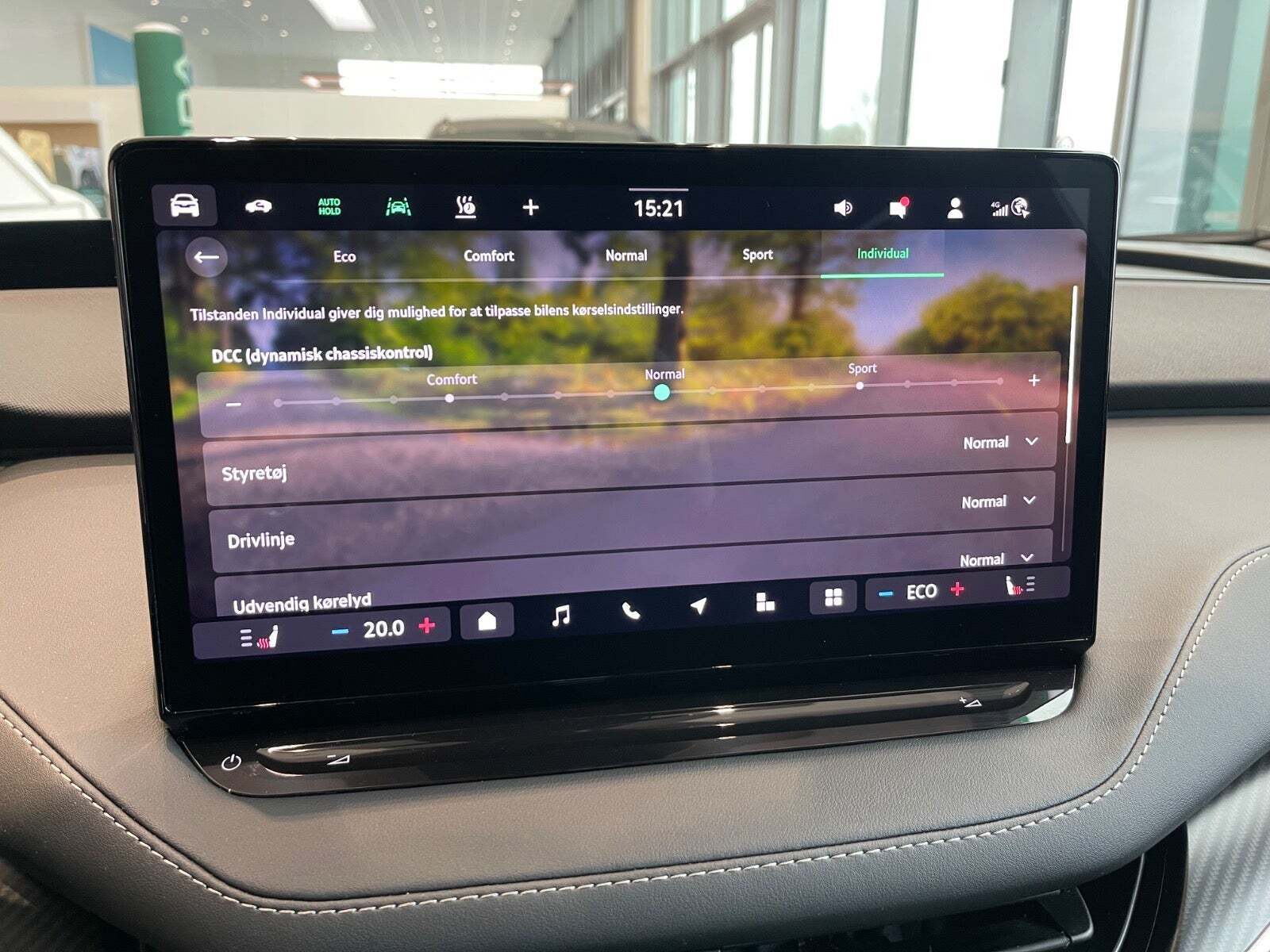 Grøn Skoda Enyaq fra 2026