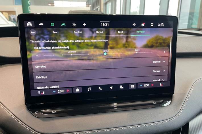 Grøn Skoda Enyaq fra 2026