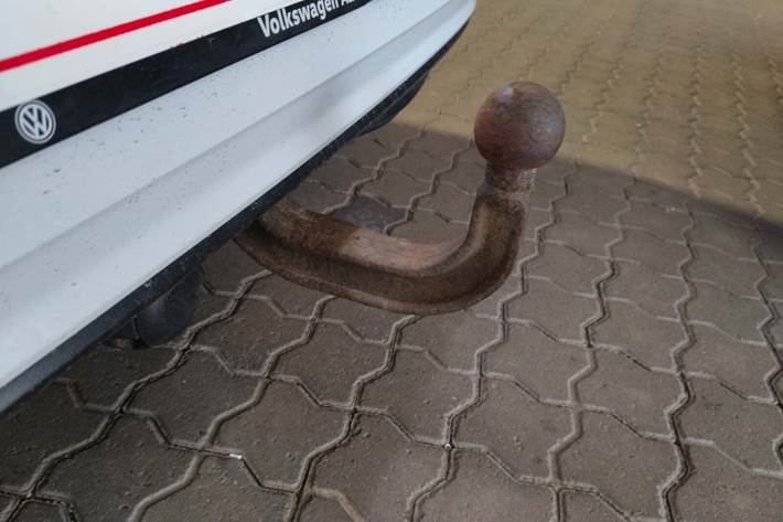 Hvid VW Polo fra 2019