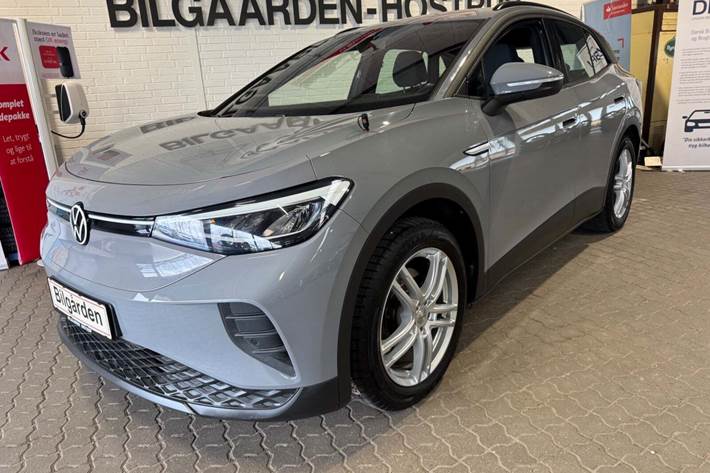 Grå VW ID.4 fra 2021 set udefra