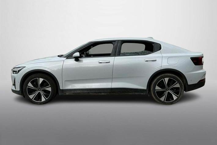 Hvid Polestar 2 fra 2023