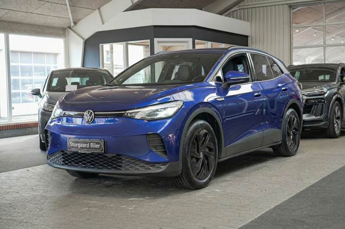 Blå VW ID.4 fra 2022