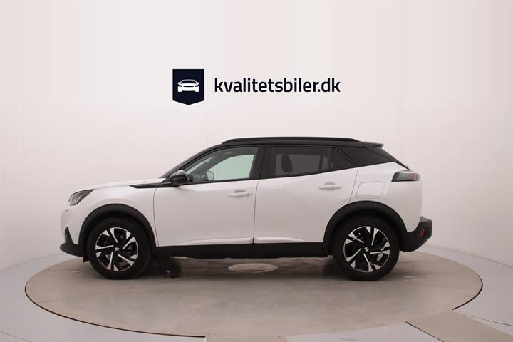 Hvid Peugeot e-2008 fra 2020