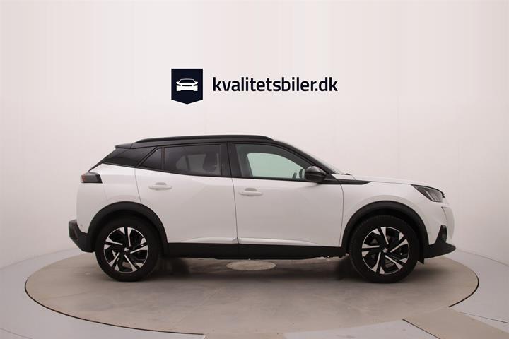 Hvid Peugeot e-2008 fra 2020