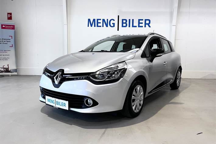 Sølv Renault Clio fra 2015