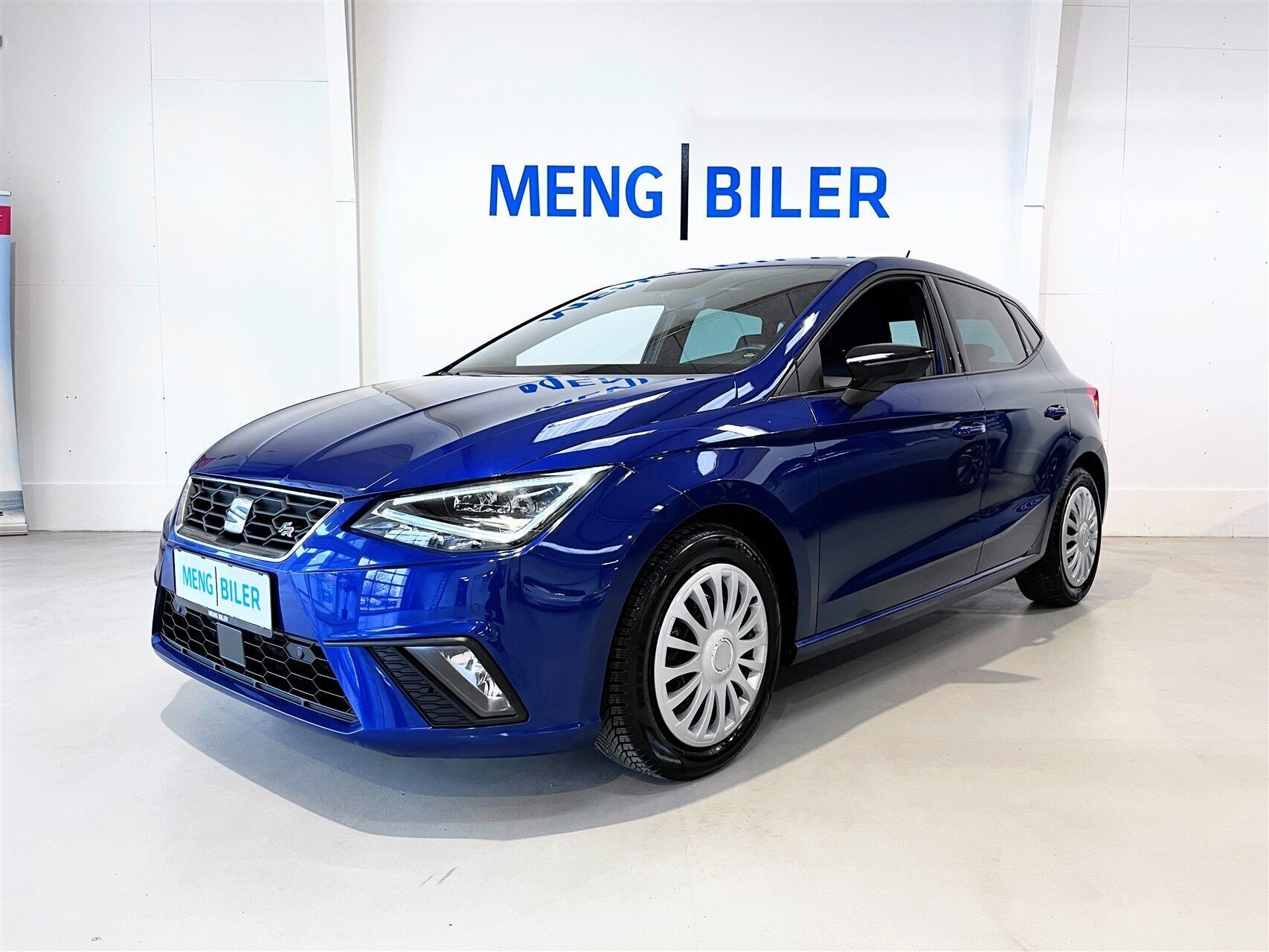 Blå Seat Ibiza fra 2020