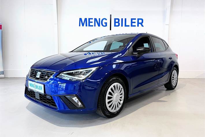 Blå Seat Ibiza fra 2020