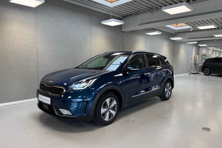 Blå Kia Niro fra 2019