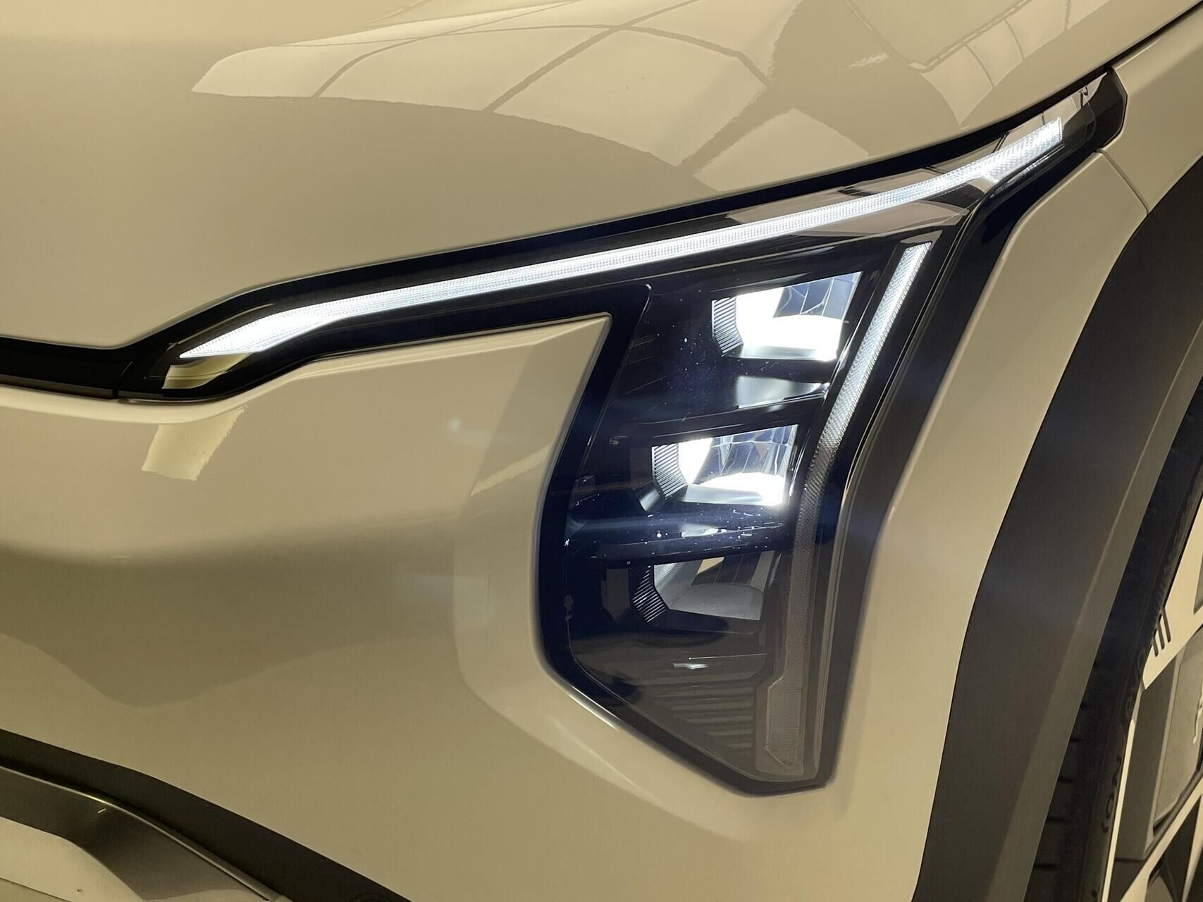 Hvid Kia EV3 fra 2026