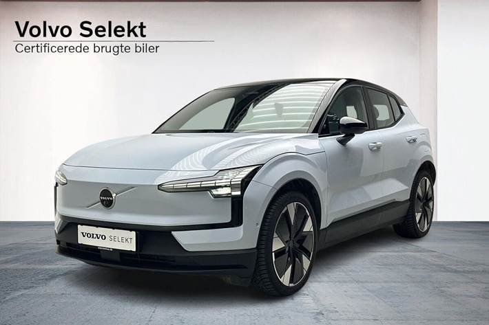 Hvid Volvo EX30 fra 2024