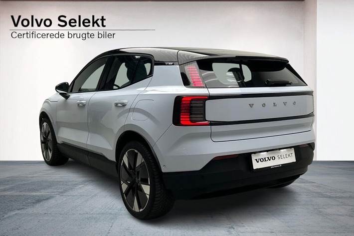 Hvid Volvo EX30 fra 2024