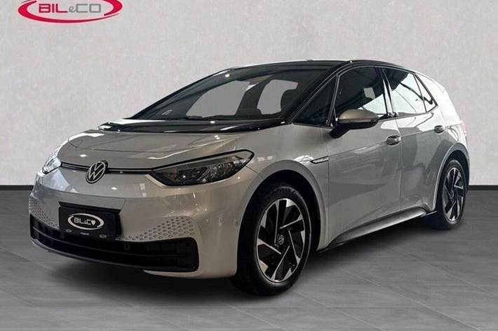 Sølv VW ID.3 fra 2022