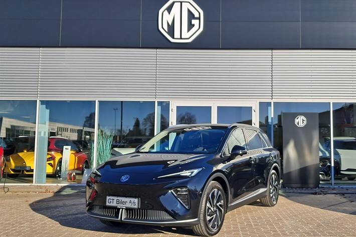 Sort MG MGS6 Electric fra 2025