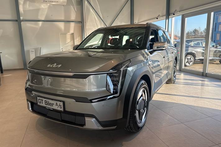 Grå Kia EV9 fra 2025