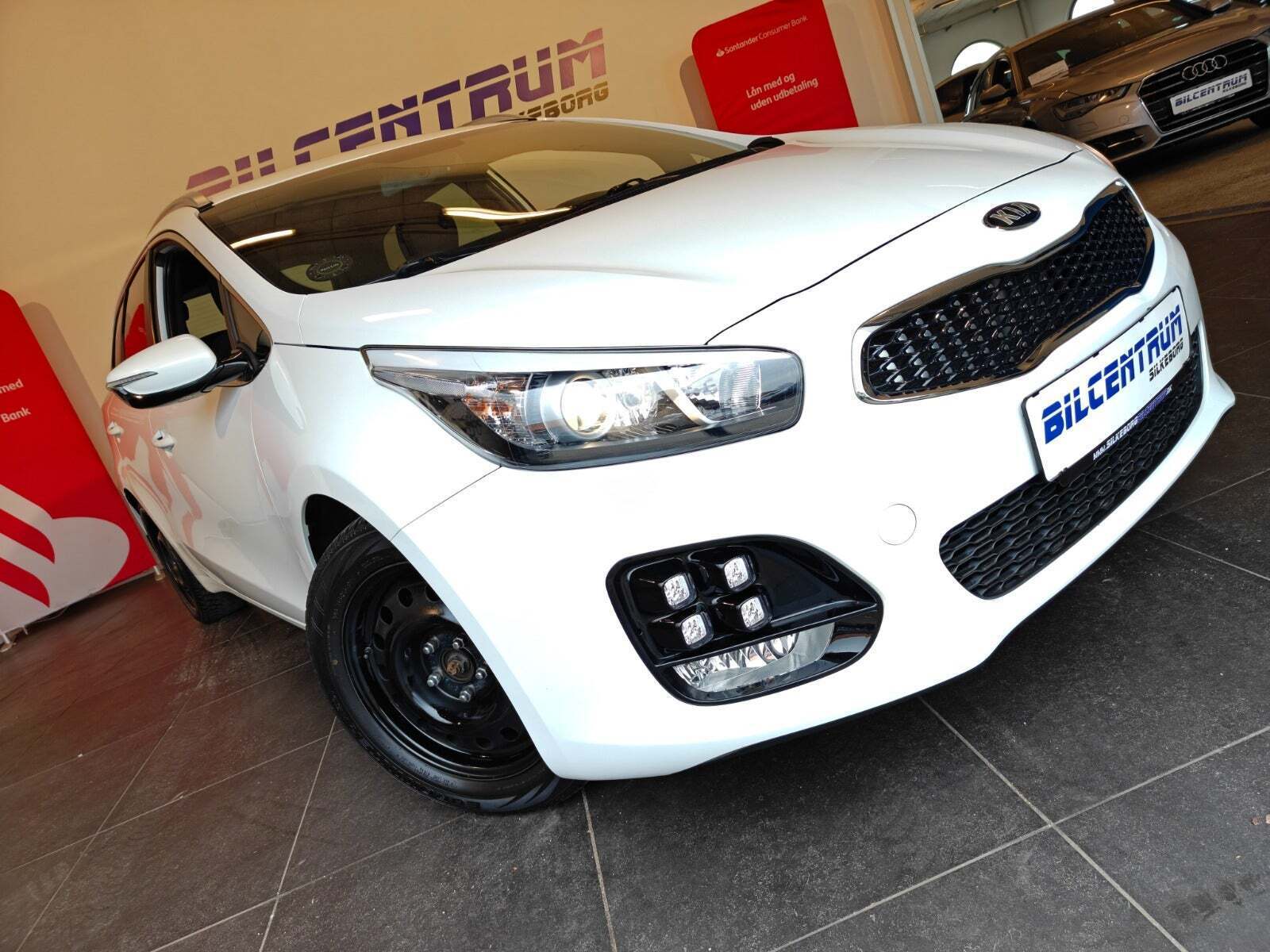 Hvid Kia Ceed fra 2018