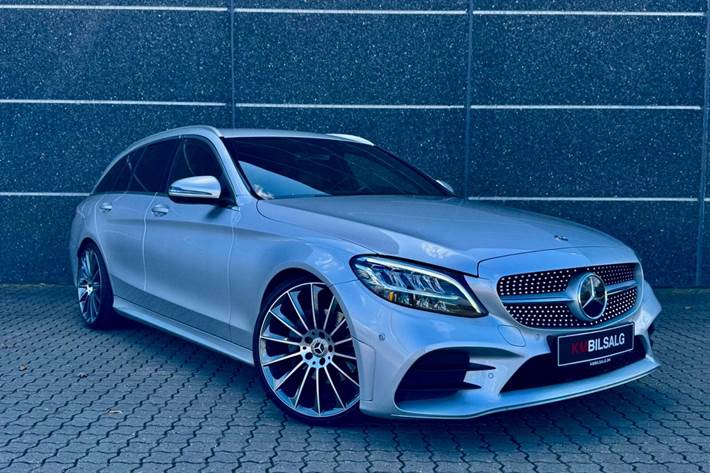 Sølv Mercedes C220 d fra 2020