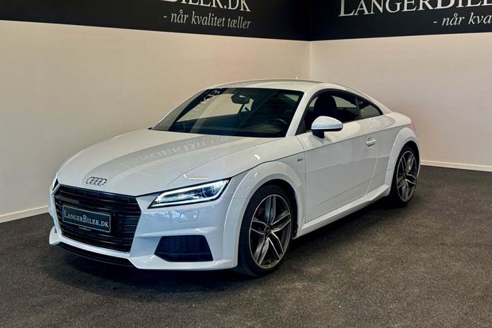 Hvid Audi TT fra 2016