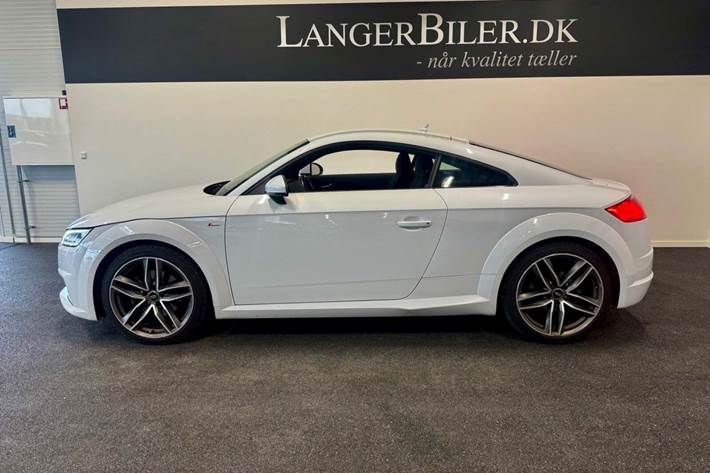 Hvid Audi TT fra 2016