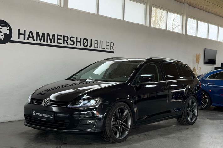 Sort VW Golf VII fra 2014