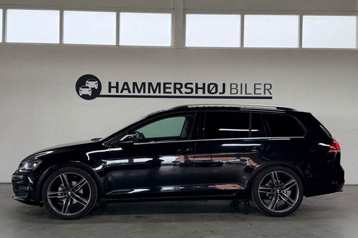 Sort VW Golf VII fra 2014