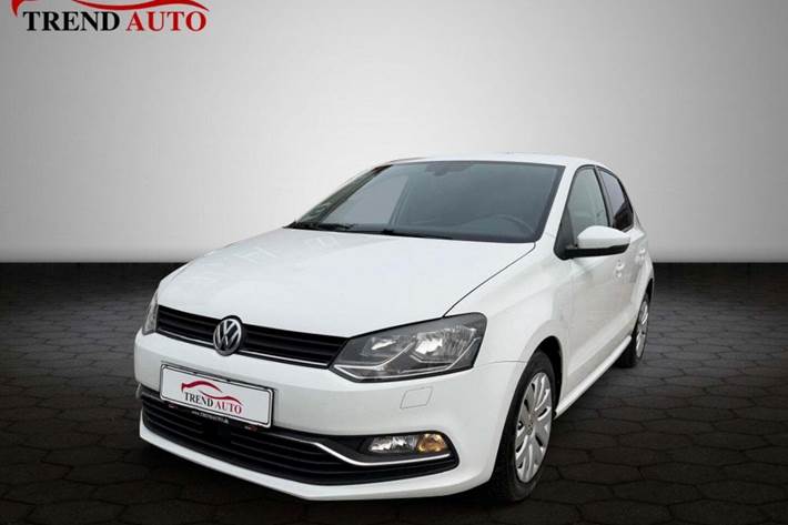 Hvid VW Polo fra 2015