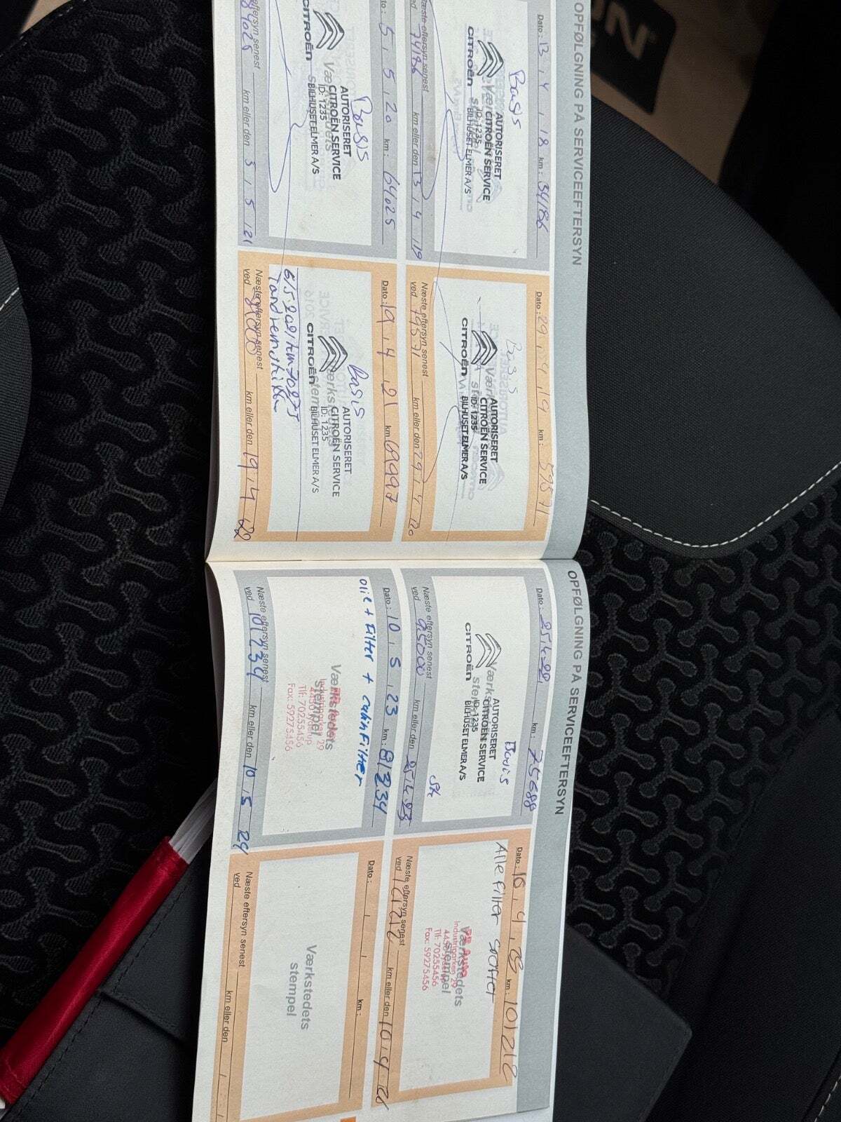 Blå Citroën C3 fra 2011