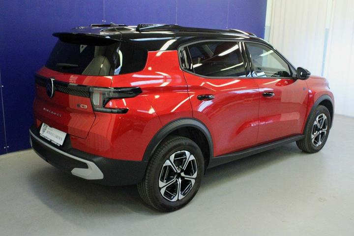 Rød Citroën e-C3 Aircross fra 2025