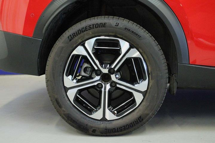 Rød Citroën e-C3 Aircross fra 2025