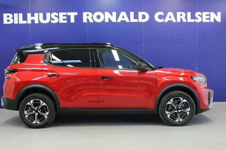 Rød Citroën e-C3 Aircross fra 2025