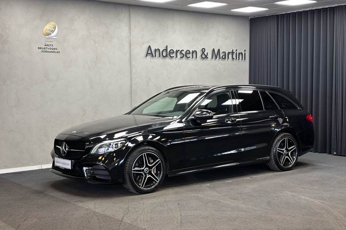 Sort Mercedes C300 e fra 2020