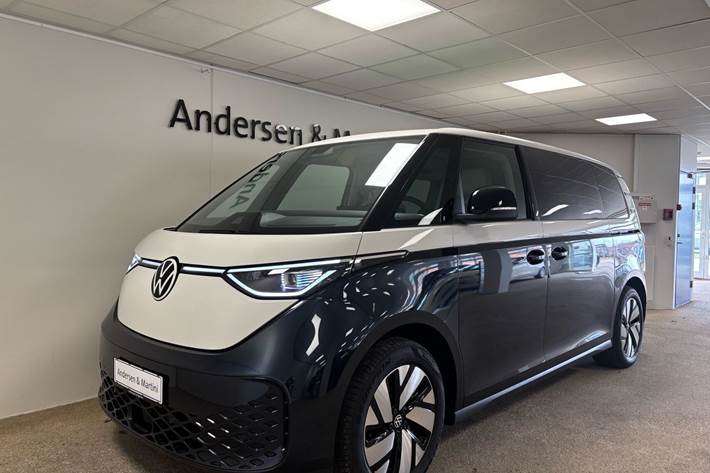 Blå VW ID.Buzz fra 2026