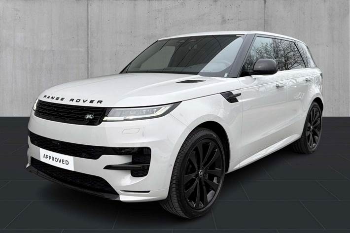 Grå Land Rover Range Rover sport fra 2025