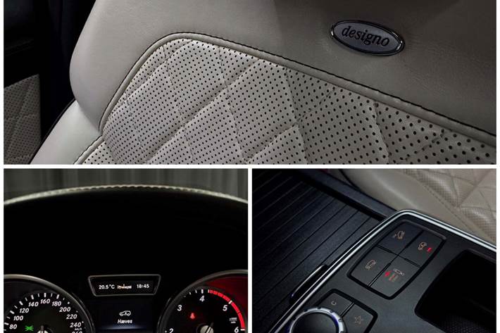 Sort Mercedes ML350 fra 2012