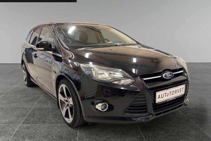 Sort Ford Focus fra 2013