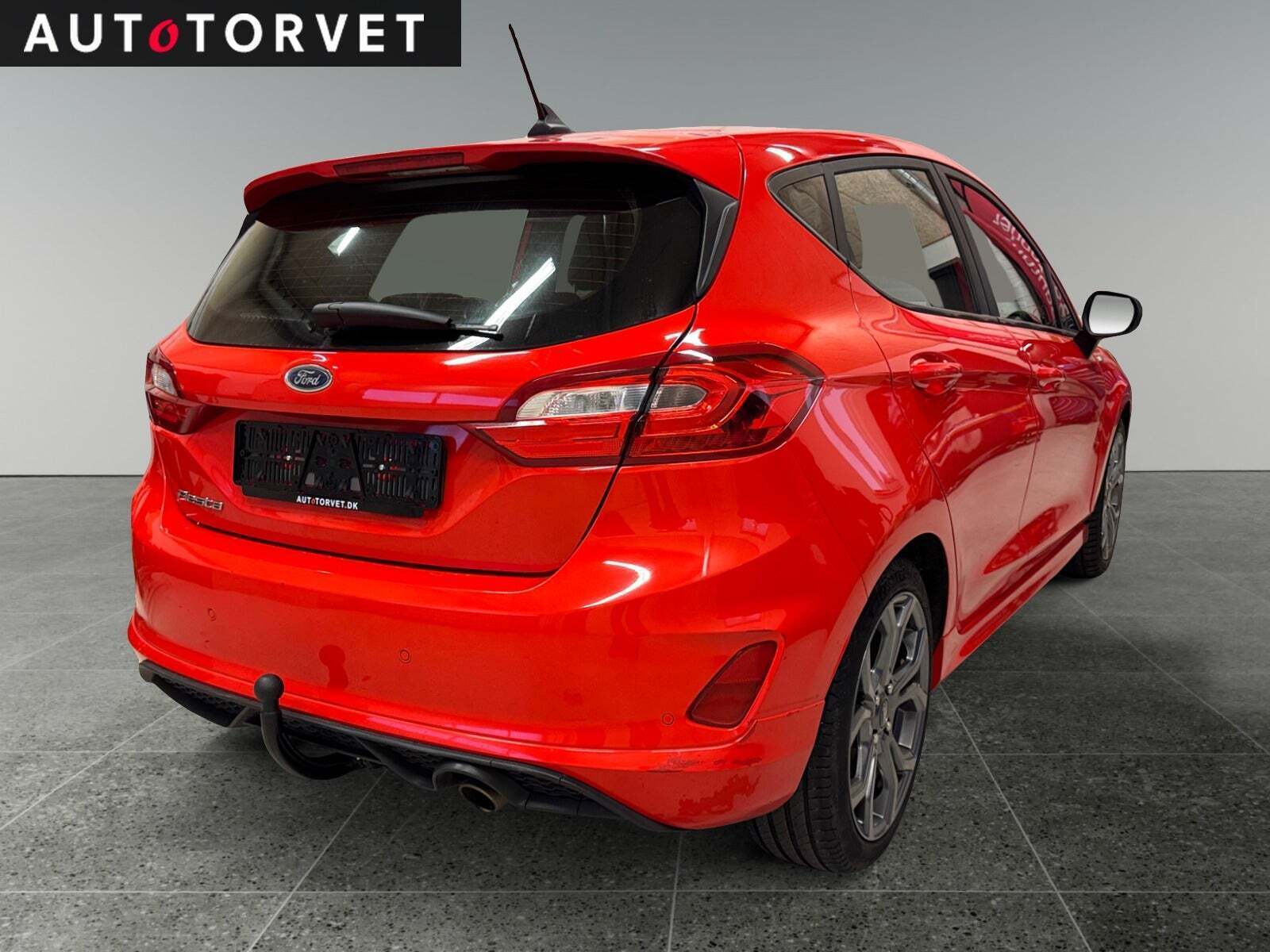 Rød Ford Fiesta fra 2020